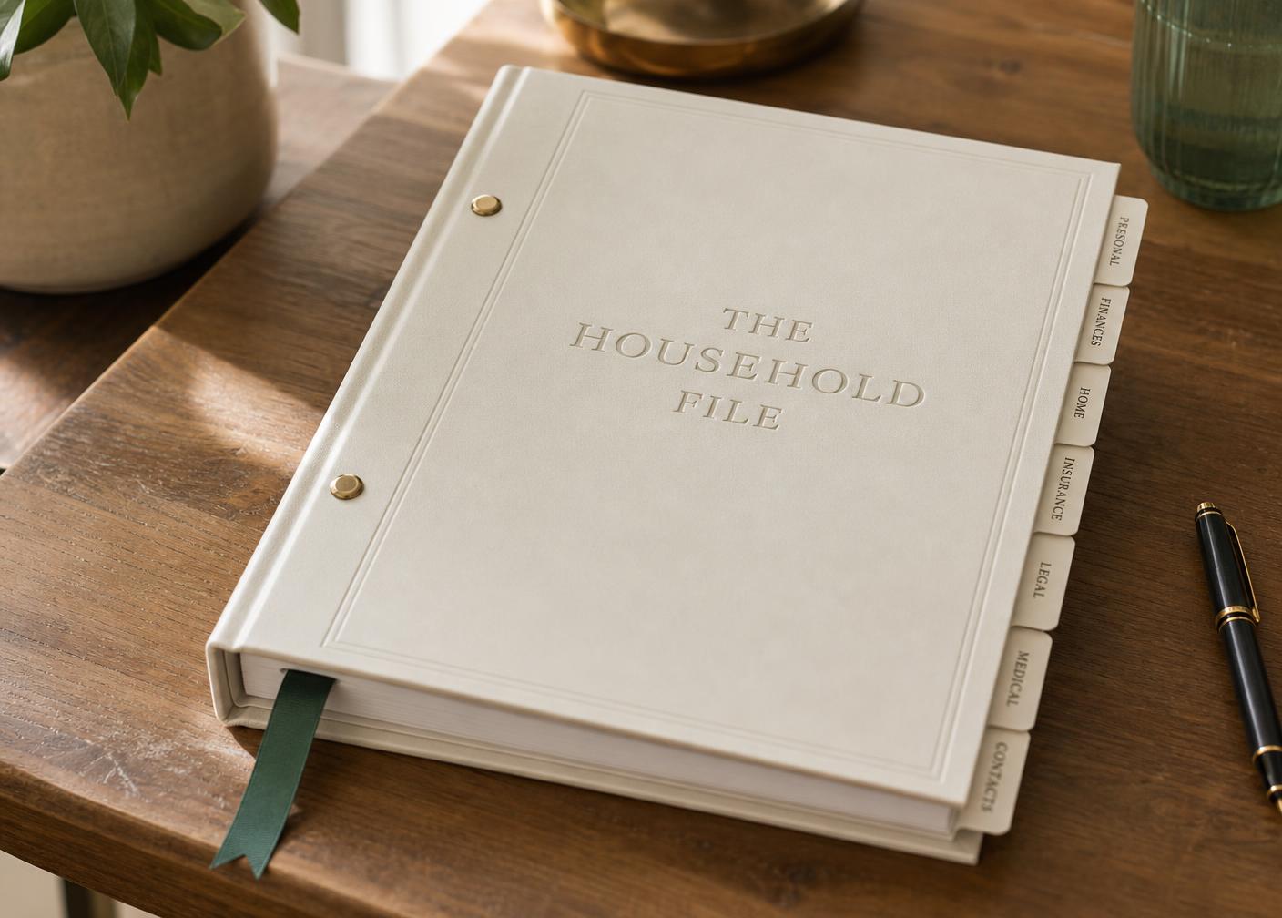 The Household File, a bound record of one home